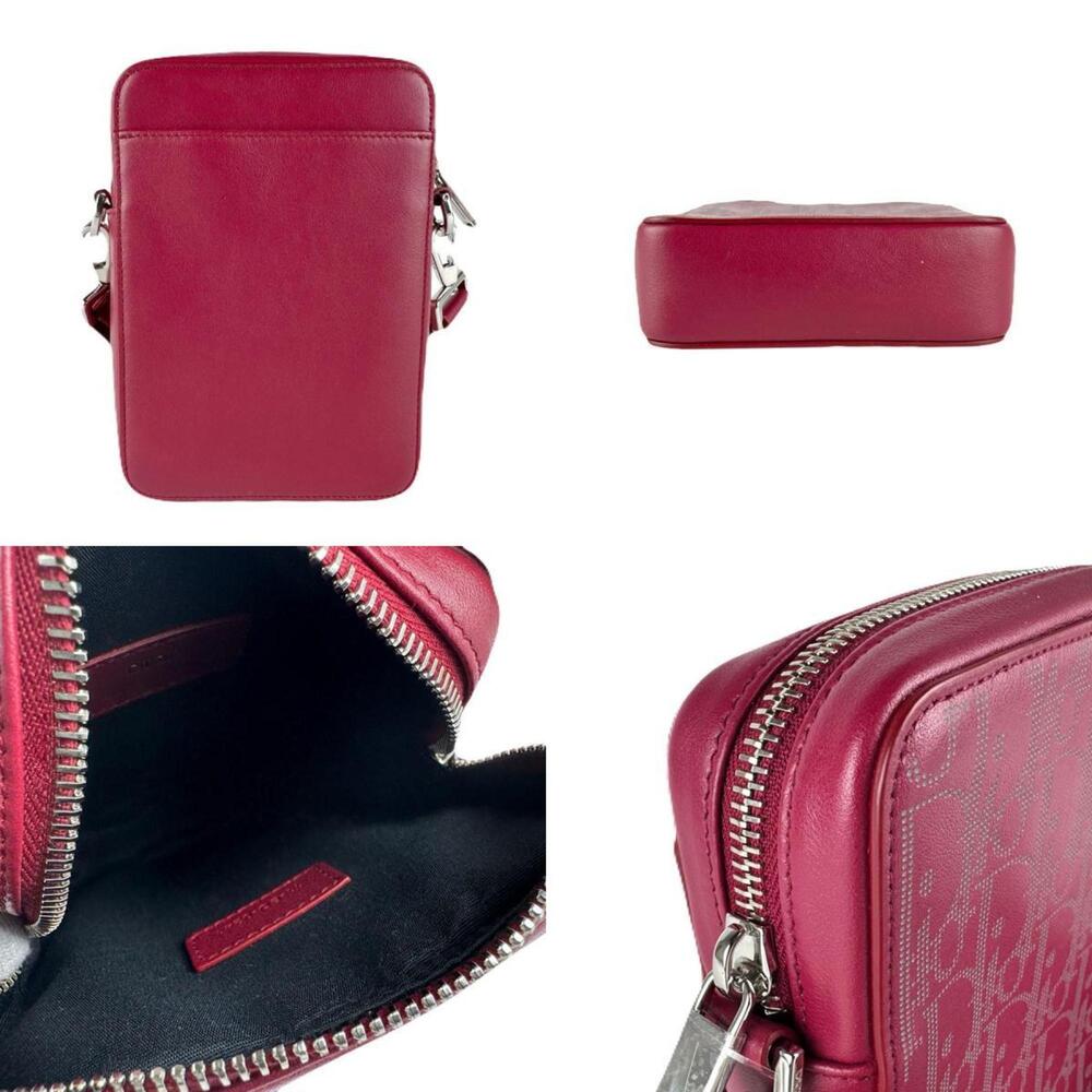 CHRISTIAN DIOR Leather Shoulder Bag - Picture 3 of 5